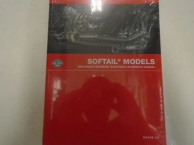 2006 Harley Davidson Softail Suave Cruz Modelos Eléctrico Diagnóstico Manual New - Imagen 1 de 2