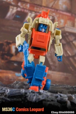 Juguete de transformación DR.WU X juguetes mecánicos MS-36C cómics figura de leopardo stock 11 cm Foto 1 de 4