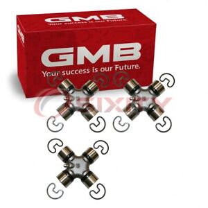3 pc GMB Rear Shaft All Universal Joints for 1987-1991 Volvo 780 Driveline bo