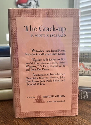 F. Scott Fitzgerald The Crack Up  First US Edition with Dustjacket - Image 1 of 4