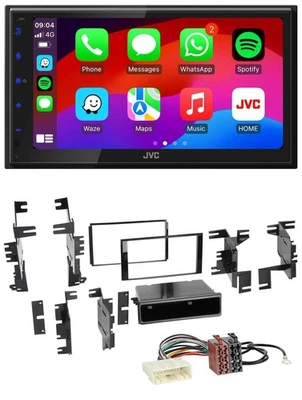 JVC Bluetooth 2DIN MP3 DAB USB Autoradio für Nissan Cube ab 09 Frontier ab 13 - Bild 1 von 4