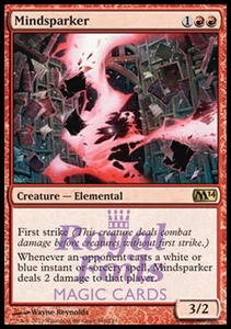 Mindsparker 2x FOIL MTG M14 2014 Core Set Raro Como Nuevo Rojo - Imagen 1 de 1