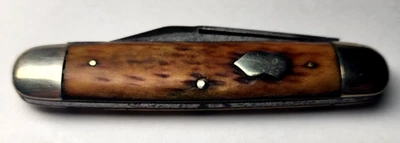 Early Case Brothers Little Valley Pocket Knife Bone handle - Image 1 of 4