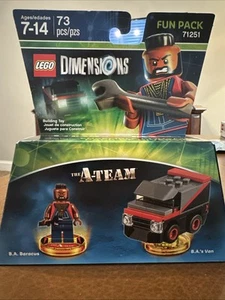 LEGO Dimensions Fun Pack 71251 The A-Team Mr. T B.A. Baracus & Van SEALED NEW - Picture 1 of 7