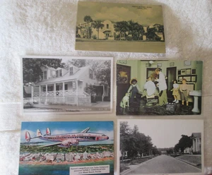 Vintage Florida  Postcards Lot Advertising and Real Photo RPPC Unused - Picture 1 of 7
