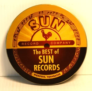 Sun - The Best of Sun Records  (CD, 1999) EU Import ~ in a Round Tin Case. - Picture 1 of 3