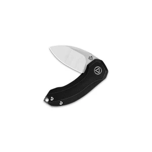 QSP Knives Hamster Frame Lock 138-B Knife S35VN Steel & Black Titanium - Picture 1 of 3