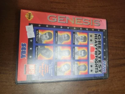 Greatest Heavyweights (Sega Genesis, 1994) Game & Box - Image 1 of 2