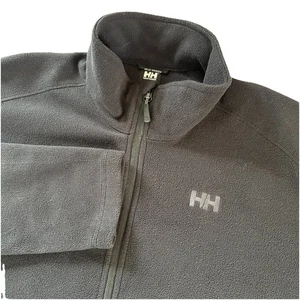 Helly Hansen Men’s Daybreaker Full Zip Black Fleece Size XXL Zip Pockets - Picture 1 of 13