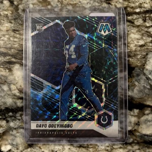 2021 Panini Mosaic Dayo Odeyingbo #357 Mosaic Genesis Prizm SSP RC #357 Colts - Picture 1 of 2