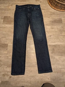 Harley-Davidson® Men's Black Label Core Skinny Fit Dark Blue Jeans 99031-16VM - Picture 1 of 19