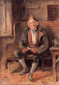 Charles Harvey Weigall (1794-1877) Watercolour Painting Portrait Of A Gentleman - Picture 1 of 12