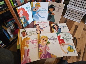 Disney Princess Lot of 5 Hardcover Books 1-8, 10 - Imagen 1 de 1