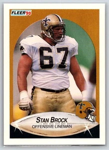 1990 Fleer #184 Stan Brock - Picture 1 of 2