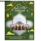 Ramadan Kareem Mosques Silhouettes Calendar 30 Milk Chocolate Pieces 90g
