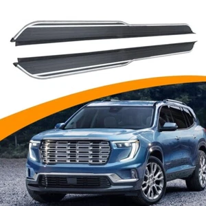 2Pcs Fixed Running Board Side Step Nerf Bar Fits for GMC Acadia 2024 2025 - Imagen 1 de 7