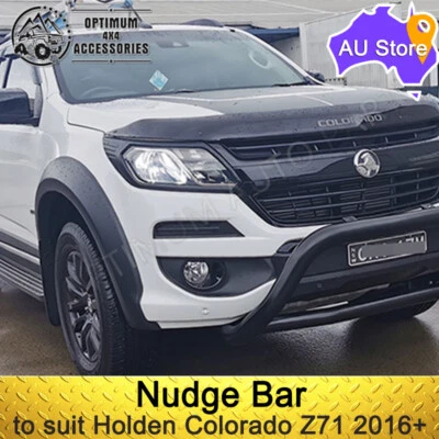 Suit to Holden Colorado Z71 2016+ with Black 3" Nudge Bar with Sensor compatible - image 1 of 3