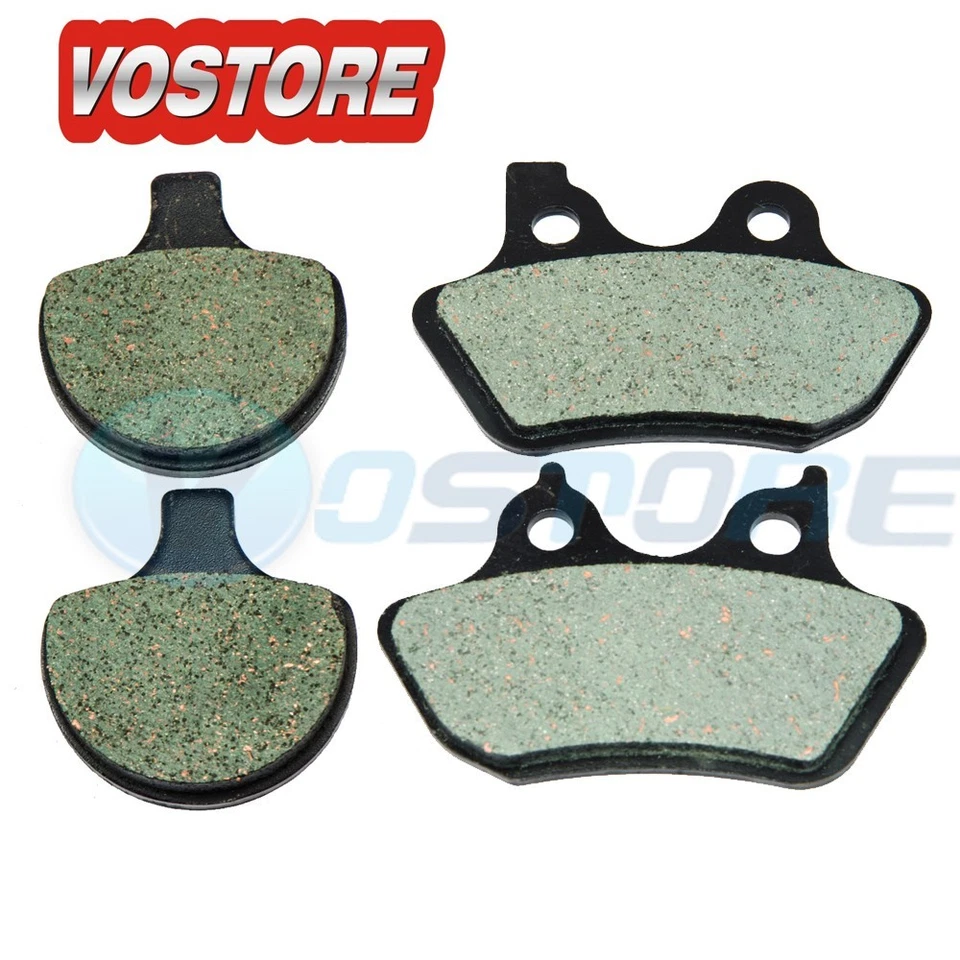 Pastillas de freno delanteras traseras para motocicleta Harley Softail Springer Classic 2005-2007 Foto 1 de 1