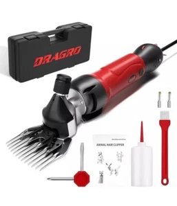 Schafschere 500W Dragro Profi Elektrische Schafschere Nutzttierpflegeset - Bild 1 von 6