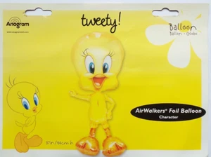 Anagram Supershape Helium Foil Balloon 37" Air Walker Tweety Pie - Picture 1 of 1