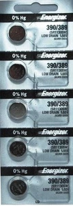 ENERGIZER 390/389 SR1130SW WATCH BATTERIES E390 389 (5piece) NEW AuthorizeSeller - Picture 1 of 4
