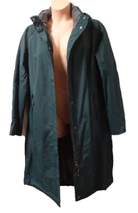Seasalt Women Janelle Waterproof Coat size 20 Tall Detachable Hood Thicket Green - Picture 1 of 7