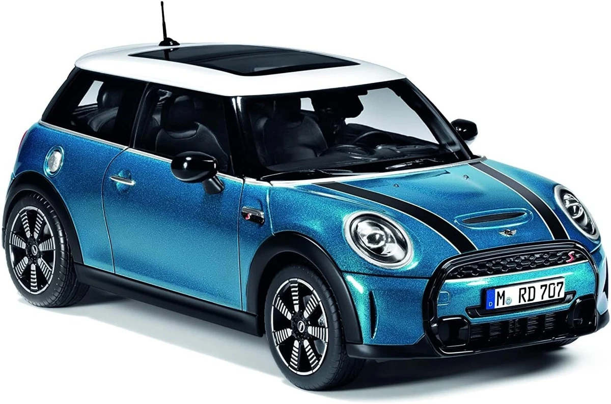 NOREV MINICooper 1/18ダイキャストモデル 1/18 Norev Mini Cooper SE (White Silver) Diecast Car Model