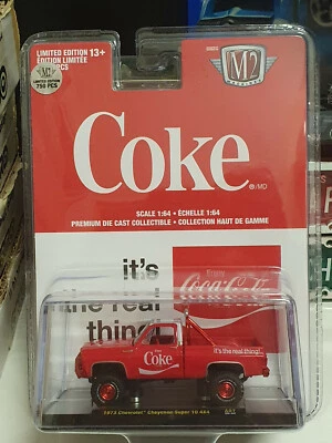 Macchine M2 Coca Cola Chase Coke 1973 Chevrolet Cheyenne Super 10 4X4 (NG04) - Immagine 1 di 4