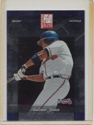 2002 DONRUSS ELITE SAMPLES ANDRUW JONES #56  - Image 1 of 2