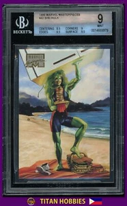 1996 Marvel Masterpieces #42 SHE-HULK BGS 9.0 NEUWERTIG - Bild 1 von 2