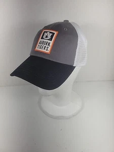 Auburn Tigers Snapback Mesh White/Blue/Grey Hat Cap-1 Size Fits All - Picture 1 of 8