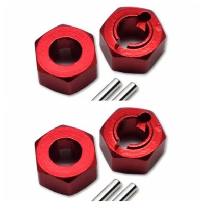 4pcs Aluminum Hexagonal Adapter 5MM for LOSI 1/18 Mini-T 2.0 2WD Stadium Truck  - Image 1 of 3