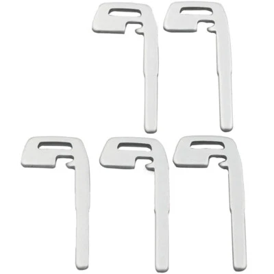 Inserto de emergencia sin cortar 5 piezas para Volvo C30 S40 V50 C70 KR55WK49259 llave hoja en blanco Foto 1 de 4