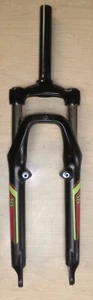 ZOOM ALL TERRA 565 24" BLACK/RED/YELLOW SUSPENSION FORK BIKE PARTS 49-3 - Picture 1 of 6