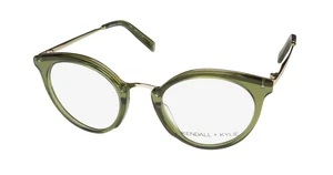 NEW KENDALL + KYLIE KKO111 RAE EYEGLASSES GREEN PLASTIC 301 CAT EYE 48-22-140 - Picture 1 of 8