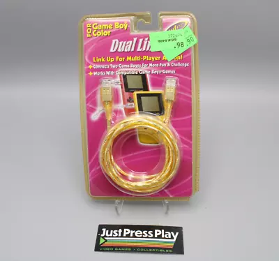 Intec Dual Link for Game Boy Color GBC Model# G2100 New Sealed - Gold - Image 1 of 4