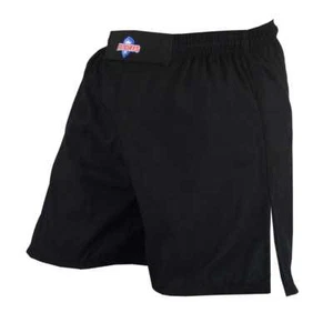 Fisticuffs Black MMA Boxing Fight Grappling Kick Cage Fighting Short Shorts - Picture 1 of 5