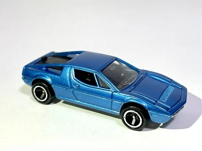 Tomy Pocket Cars Maserati Merak 1974 177-F45 Japón personalizado pintado azul metálico Foto 1 de 4