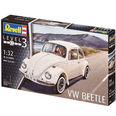 Revell Volkswagen Beetle Classic Car Model Kit 07681 Scale 1:32 Length 13cm - Image 1 of 4