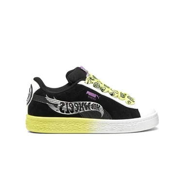 PUMA Suede Xl Hot Wheels Lace Up  Youth Boys Black Sneakers Casual Shoes 4014020 - Image 1 of 4