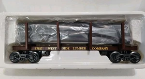 K Line Western Depot K663-80276 Diecast O West Side Lumber Skeleton Log Car - Picture 1 of 3