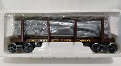 K Line Western Depot K663-80276 Diecast O West Side Lumber Skeleton Log Car - Image 1 of 3