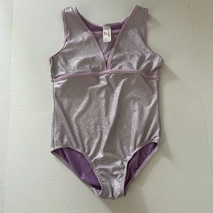 Cat & Jack Lavender, Silver swimsuit, kids, girls size XL 14/16, iridescent - Picture 1 of 6