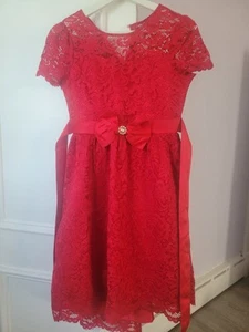 Girls Lace Dress - Picture 1 of 2