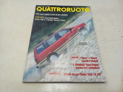 QUATTRORUOTE AGOSTO 1990 N.418 FORD SIERRA OPEL VECTRA FERRARI 348 TS PORSCHE... - Immagine 1 di 4