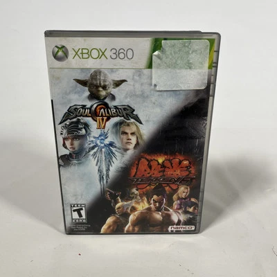 Soul Calibur IV/Tekken 6 (Microsoft Xbox 360, 2012) Combo Pack- CIB-Tested - Image 1 of 4