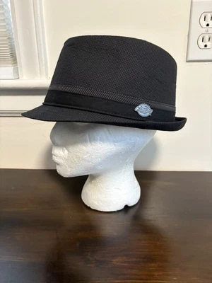 Dickies Men's Fedora Hat One Size Fits Most Black 85% Polyester -Free Ship - Image 1 of 4