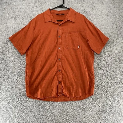 Outdoor Research Hemp Shirt Mens XL Weisse Short Sleeve Organic Cotton Hiking - Image 1 of 4