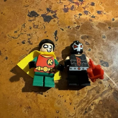 Lego DC Super Heroes Robin and Bane Minifiguras 76062 Mighty Micros Foto 1 de 2
