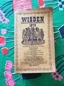 BUCH: 1970 WISDEN - SOFTBACK - GUT PLUS - Bild 1 von 3